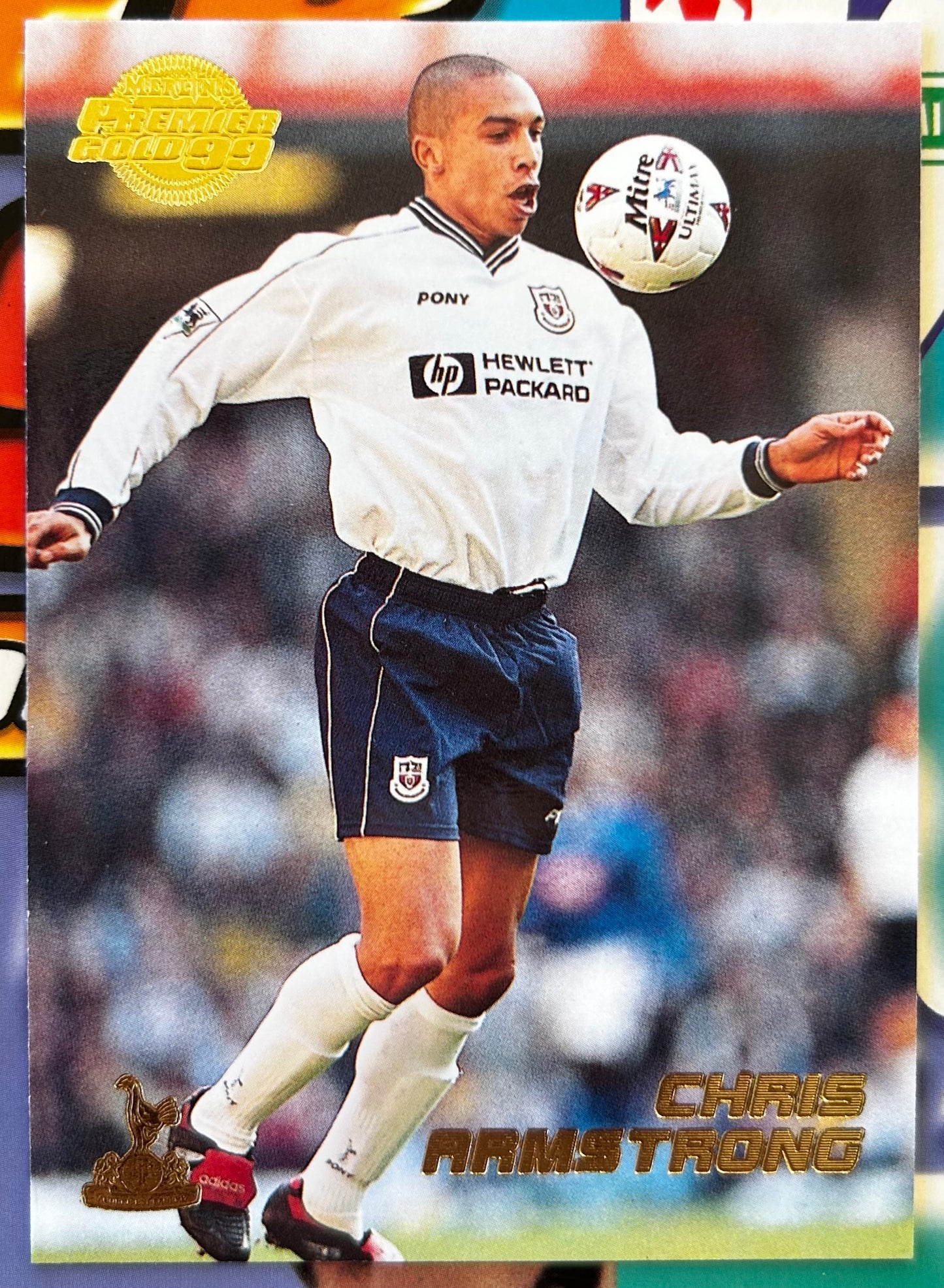 Merlin's Premier Gold 99 Trading Cards - CHRIS ARMSTRONG (TOTTENHAM HOTSPUR) #136