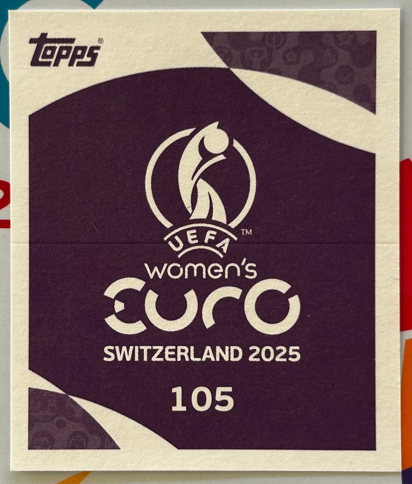 Topps UEFA Women's EURO 2025 Sticker Collection - JENNIFER HERMOSO (SPAIN) #105