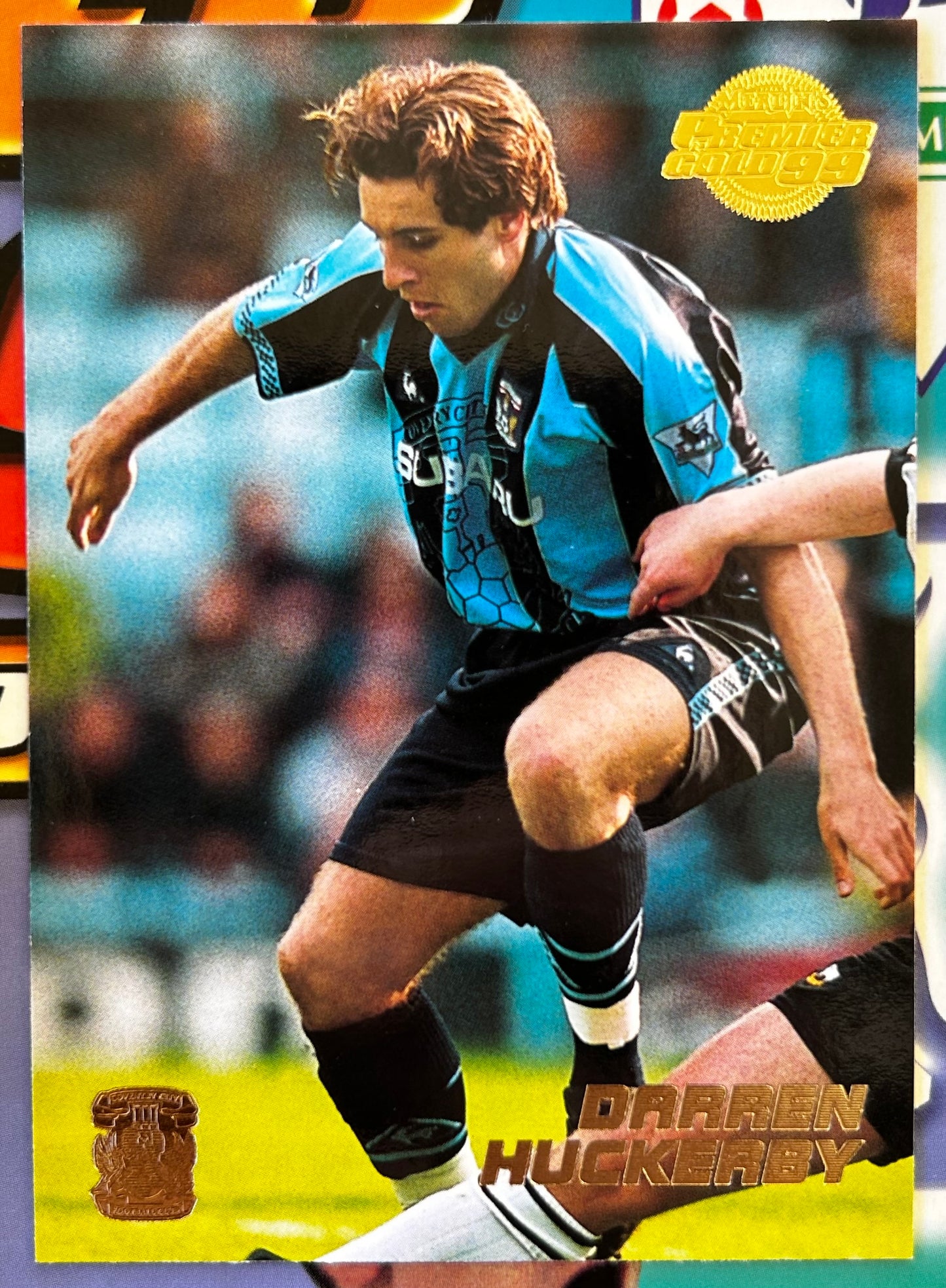 Merlin's Premier Gold 99 Trading Cards - DARREN HUCKERBY (COVENTRY CITY) #45