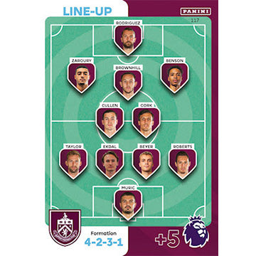 Panini Adrenalyn XL Premier League 2024 - Single BURNLEY Cards (#100 - #117)