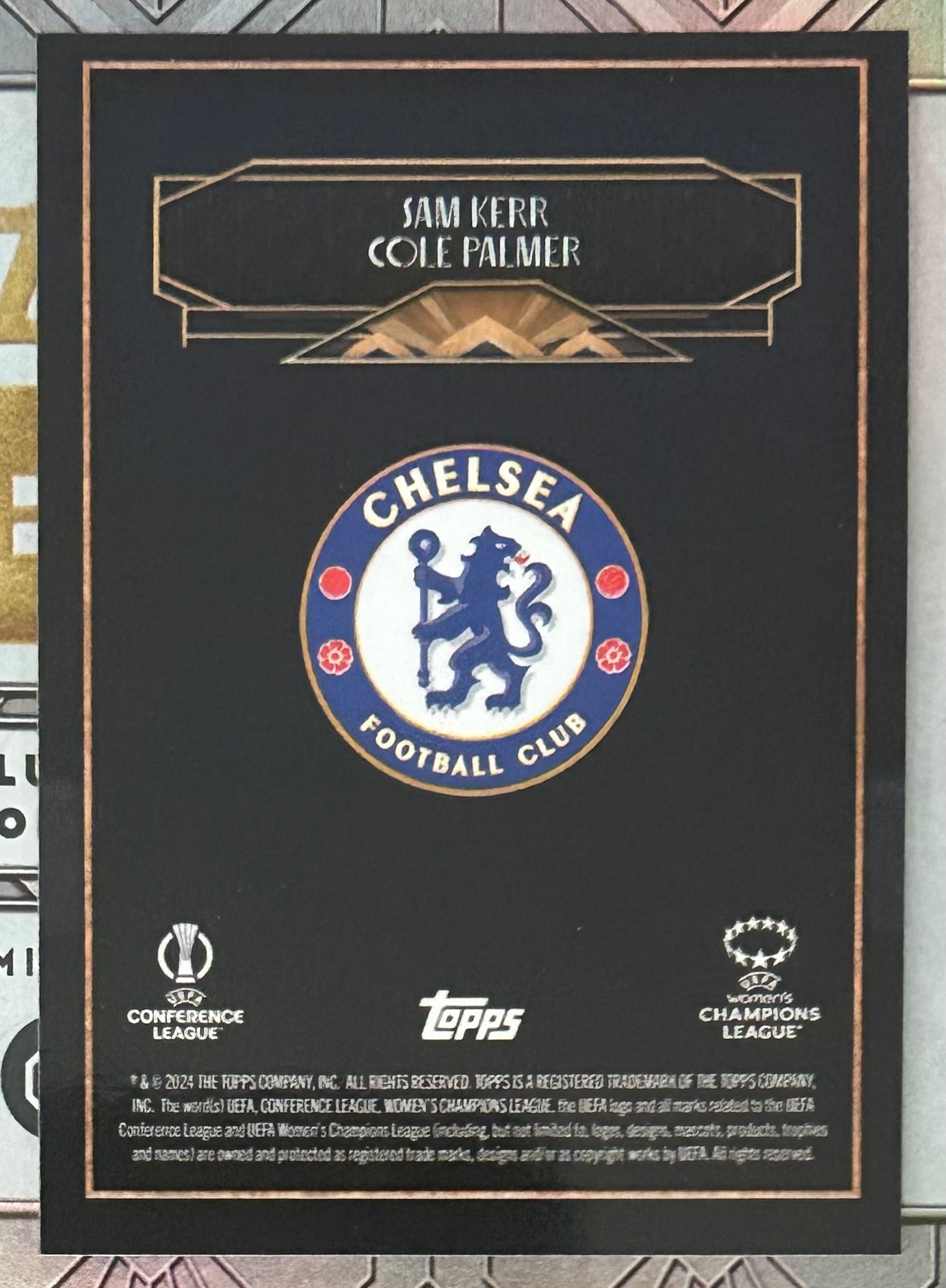 Topps UCC Deco 2024-25 - Single CHELSEA FC Cards (Base & Inserts)