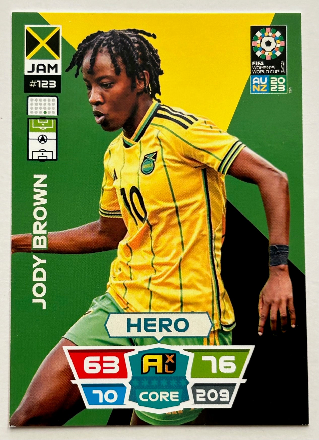 Panini Adrenalyn XL FIFA Women's World Cup 2023 - Single JAMAICA Cards (#118 - #123)