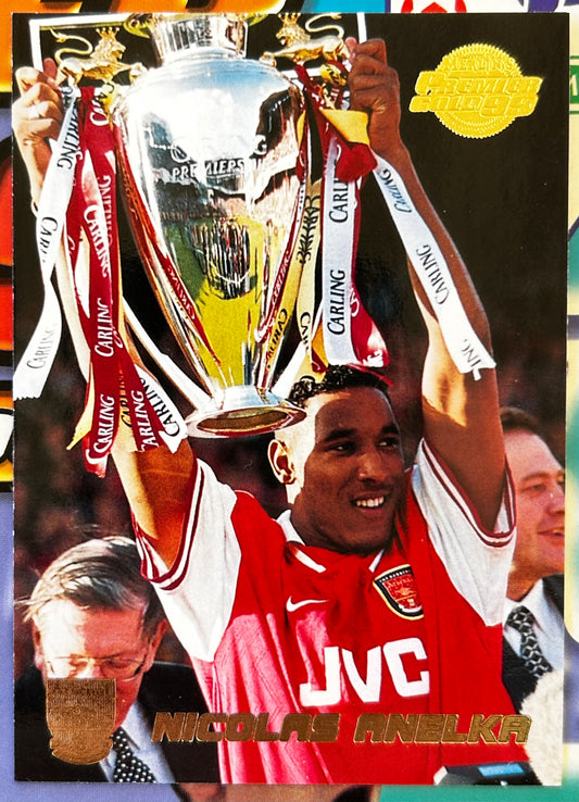 Merlin's Premier Gold 99 Trading Cards - NICOLAS ANELKA (ARSENAL) #7
