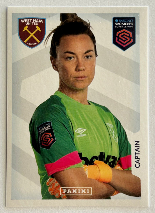 Panini Barclays Women's Super League 2024 - ARNOLD (WEST HAM UTD) Captain Sticker #13
