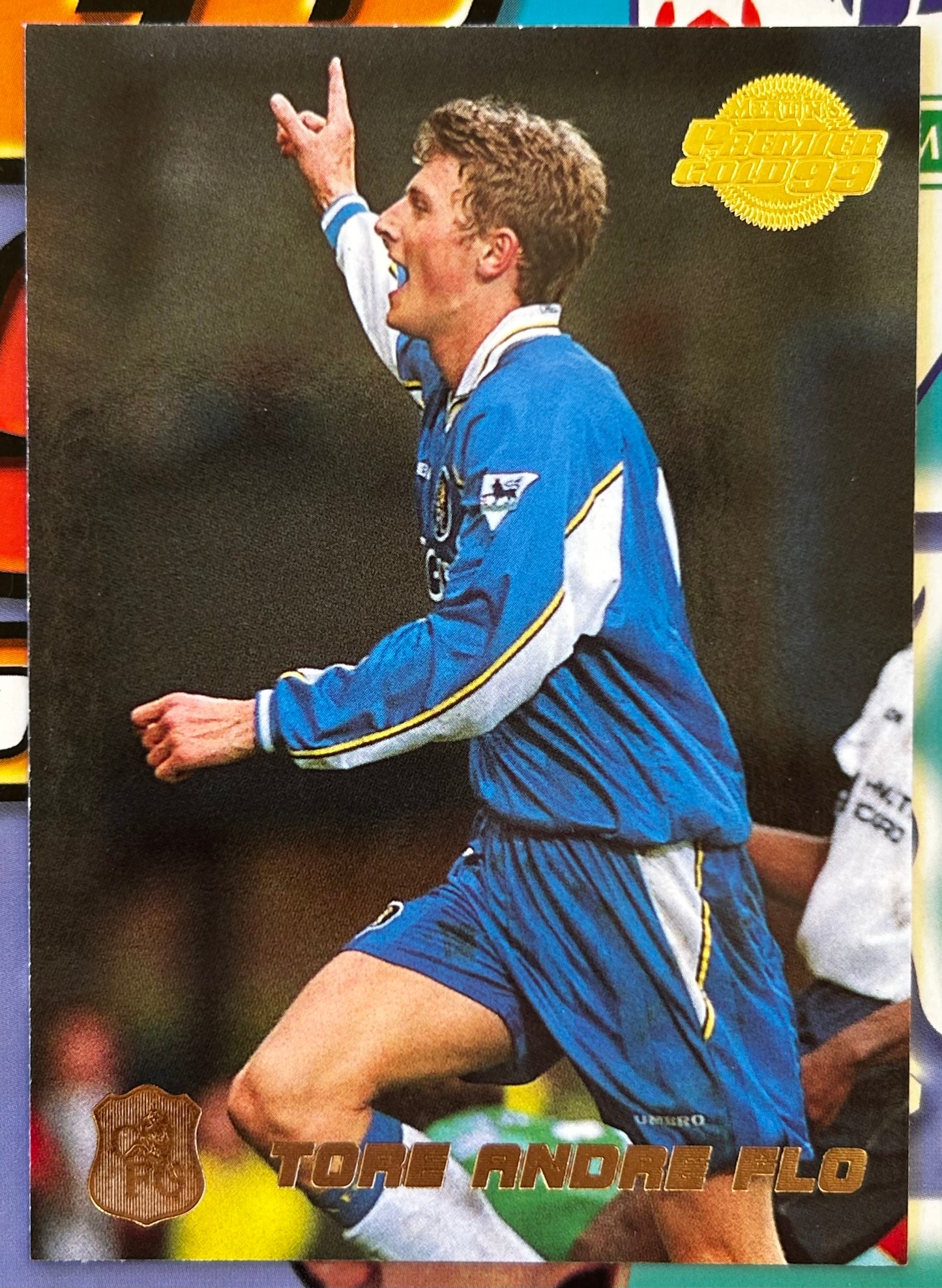 Merlin's Premier Gold 99 Trading Cards - TORE ANDRE FLO (CHELSEA) #39