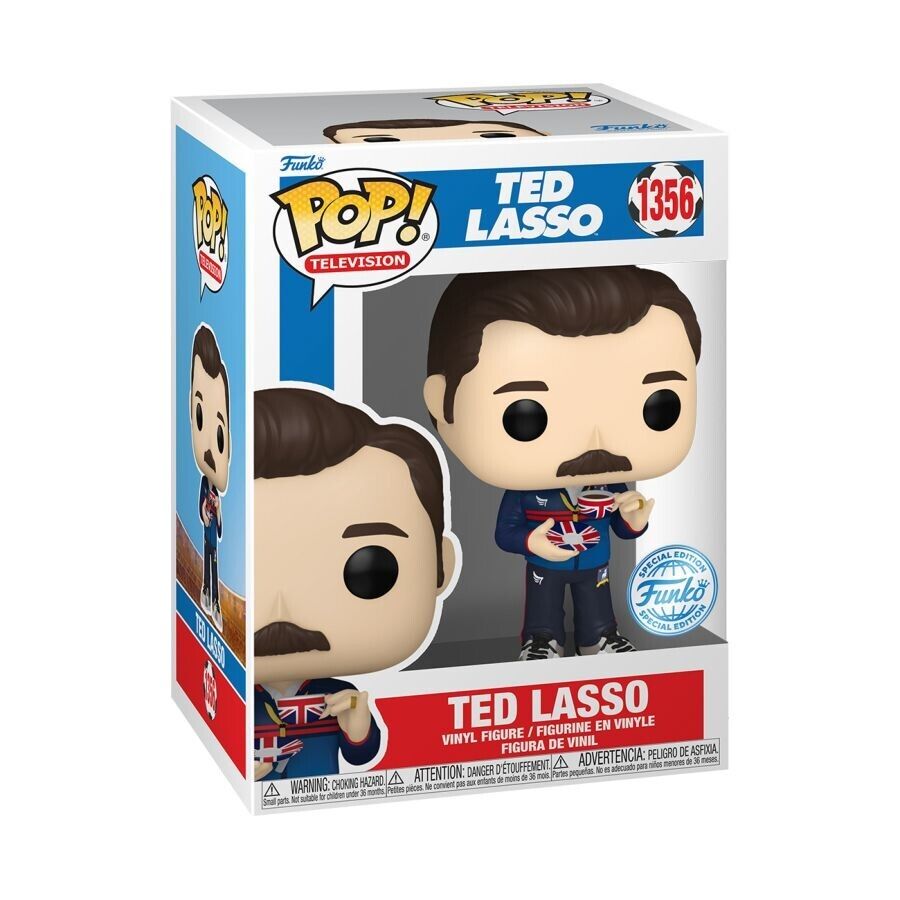 Funko Pop! Vinyl Television - TED LASSO WITH TEACUP (Special Edition) #1356