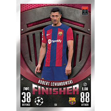 Topps 2023-24 Match Attax UEFA Single FC BARCELONA Cards (#118 - #135)