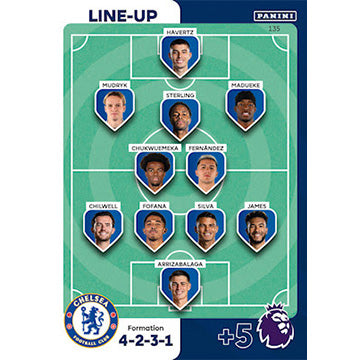 Panini Adrenalyn XL Premier League 2024 - Single CHELSEA Cards (#118 - #135)