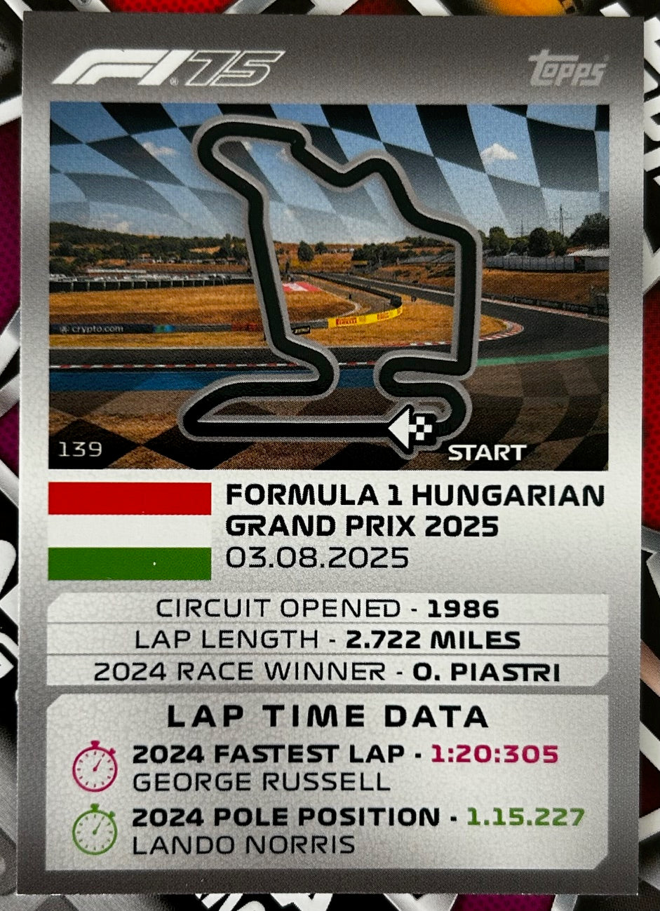 Topps F1 Turbo Attax 2025 - Single EPIC MOMENTS, POLE POSITION & TRACK PROFILES Cards (#100 - #147)