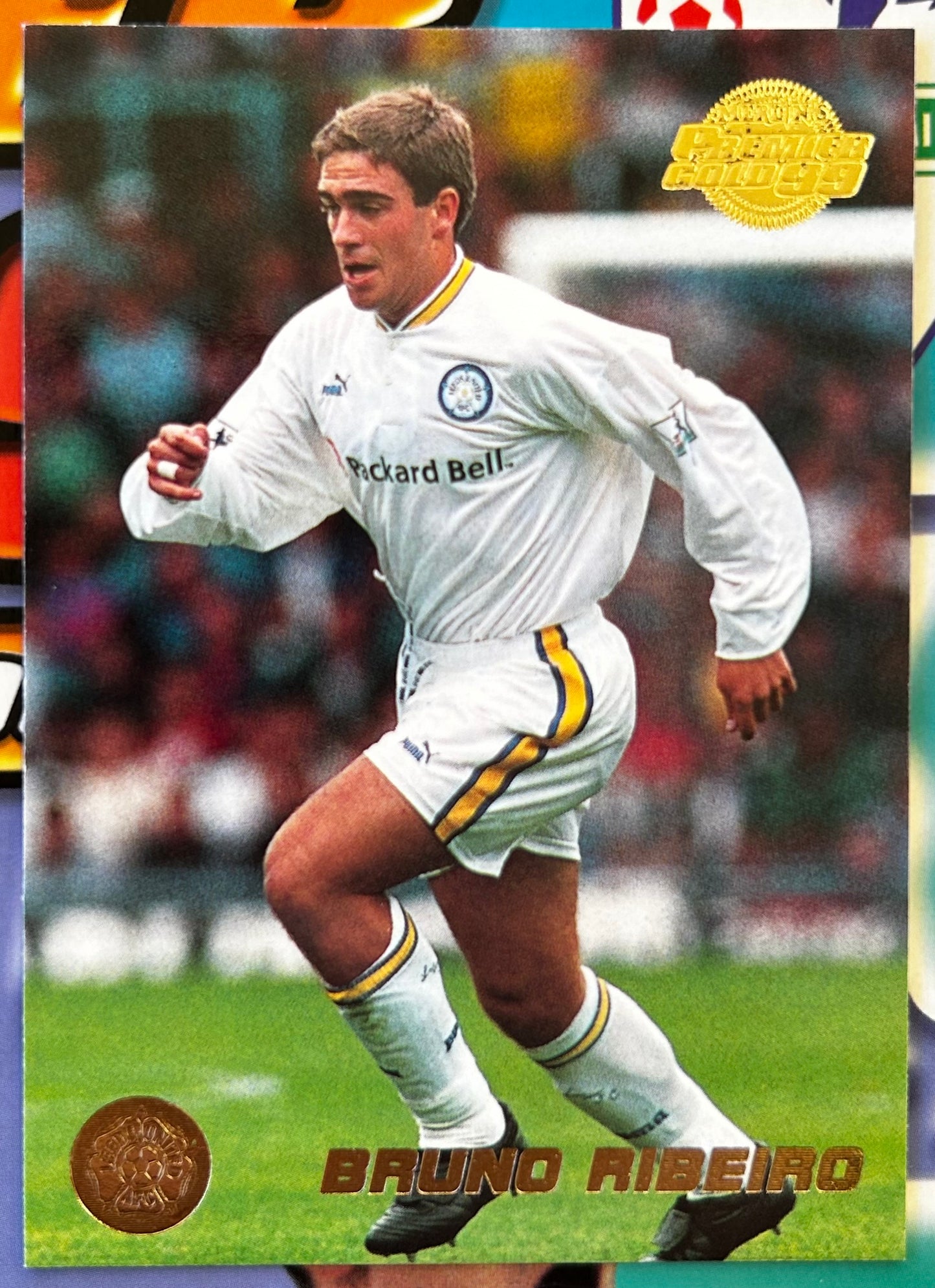 Merlin's Premier Gold 99 Trading Cards - BRUNO RIBEIRO (LEEDS UNITED) #66