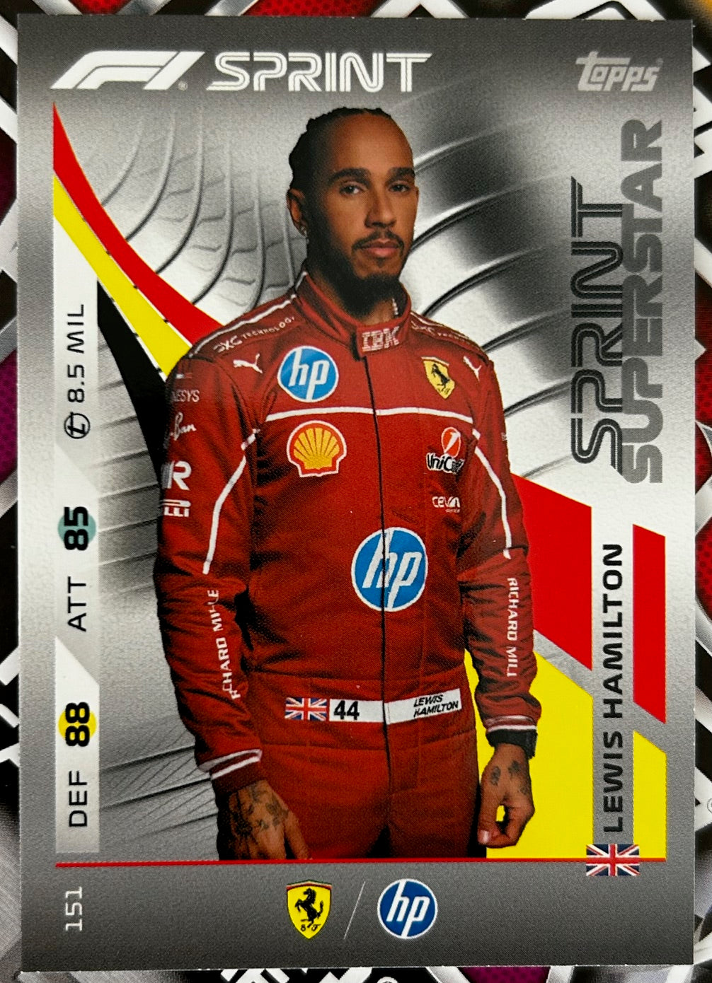 Topps F1 Turbo Attax 2025 - Single SPRINT SUPERSTARS, NATIONAL PRIDE & PSA Cards (#148 - #171)