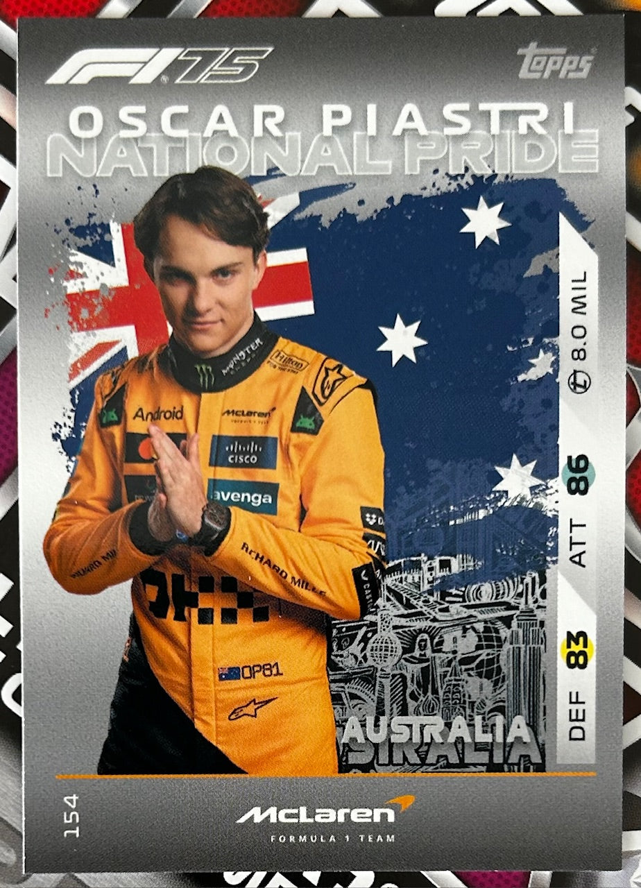 Topps F1 Turbo Attax 2025 - Single SPRINT SUPERSTARS, NATIONAL PRIDE & PSA Cards (#148 - #171)