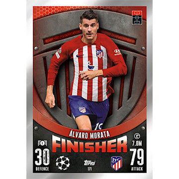 Topps 2023-24 Match Attax UEFA Single ATLETICO DE MADRID Cards (#154 - #171)