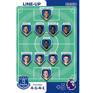 Panini Adrenalyn XL Premier League 2024 - Single EVERTON Cards (#154 - #171)