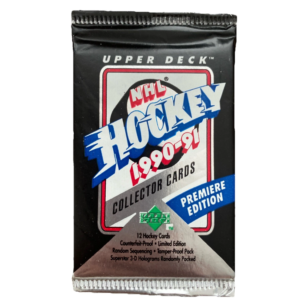 1990-91 Upper Deck High Series NHL Hockey - Trading Card Packets