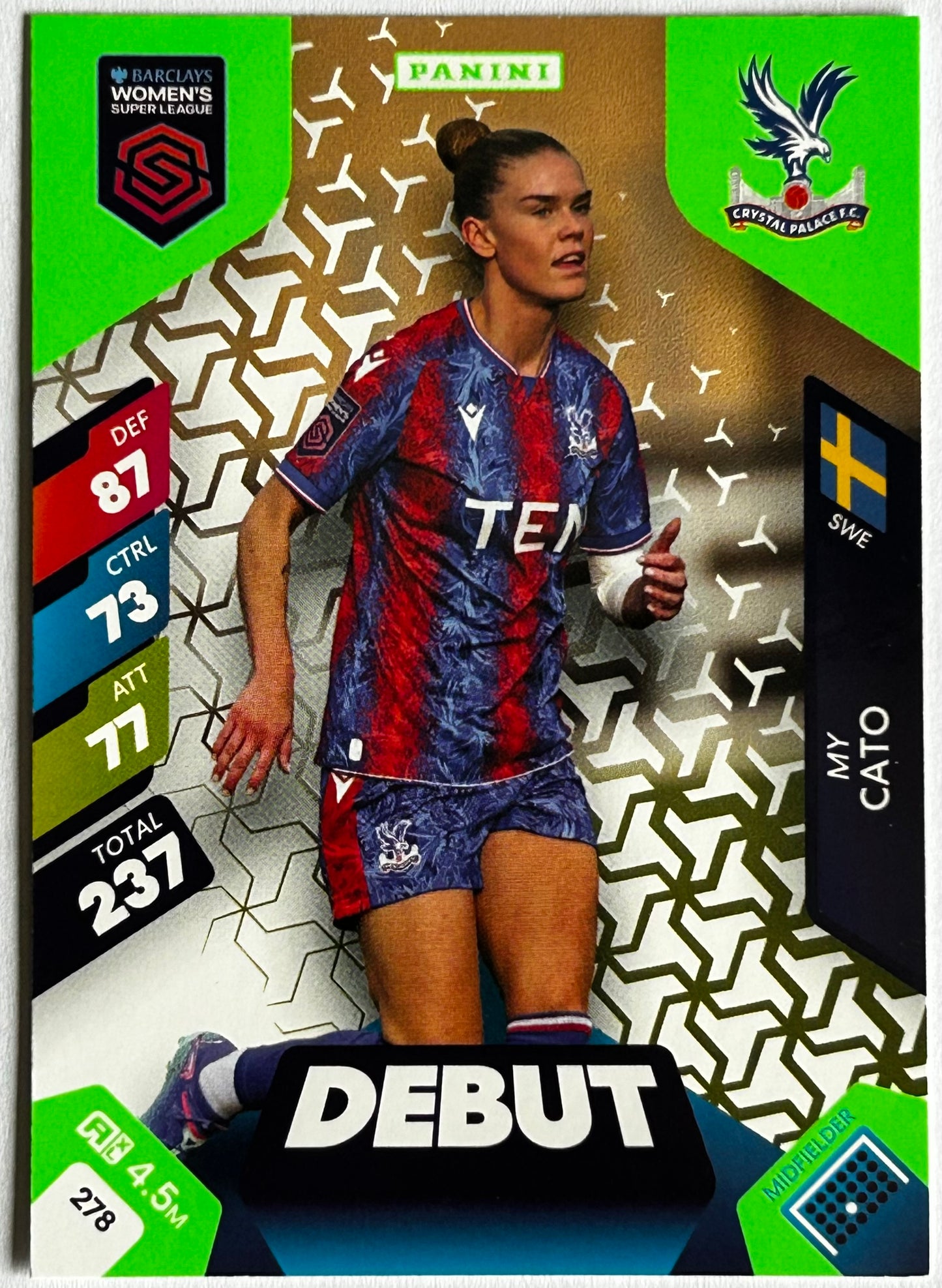 Panini Adrenalyn XL Barclays Women's Super League 2025 - Single DEBUT Cards (1:4 packets) #274 - #285