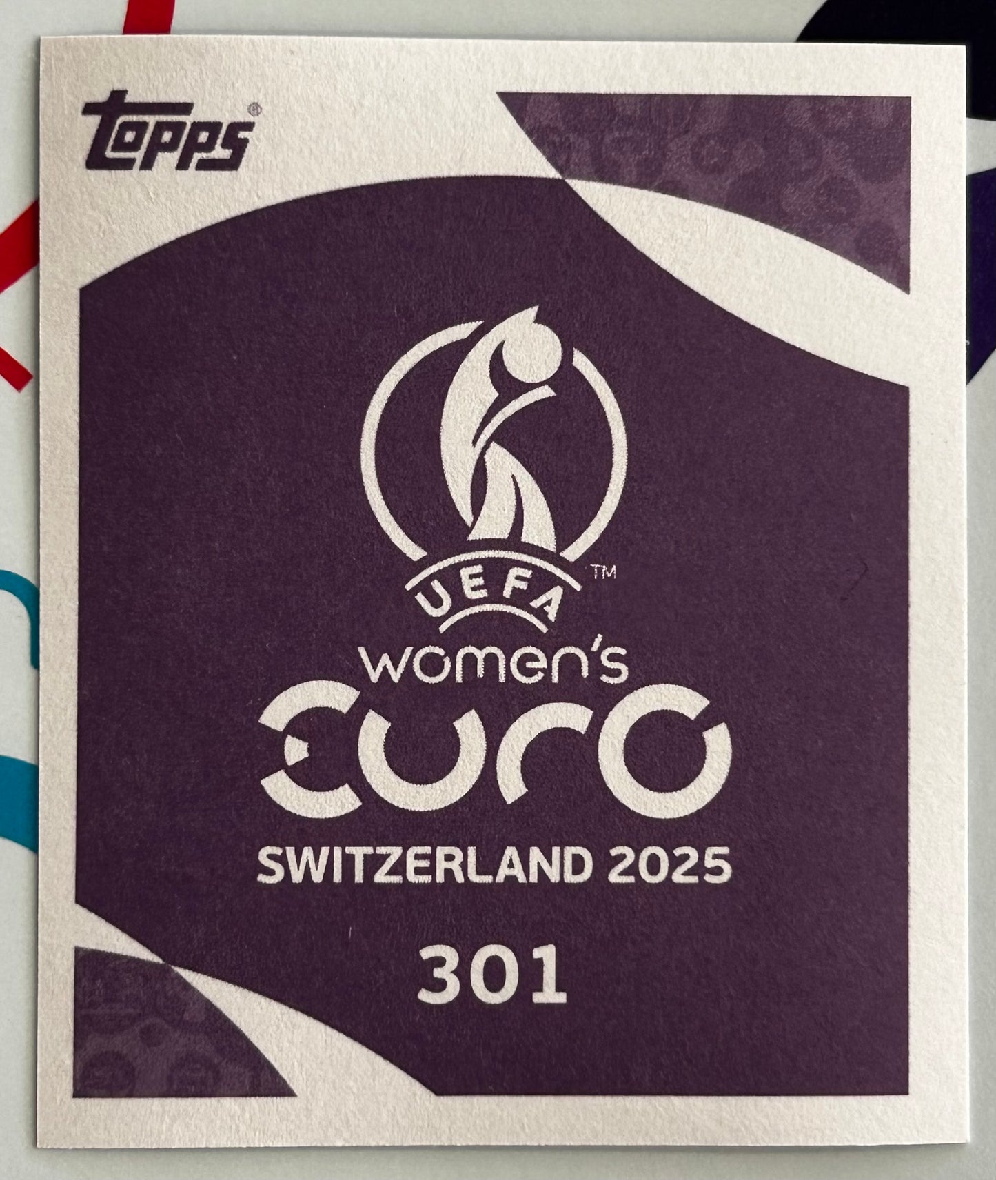 Topps UEFA Women's EURO 2025 Sticker Collection - ALEXANDRA POPP (GERMANY) Legend Holo Foil #301