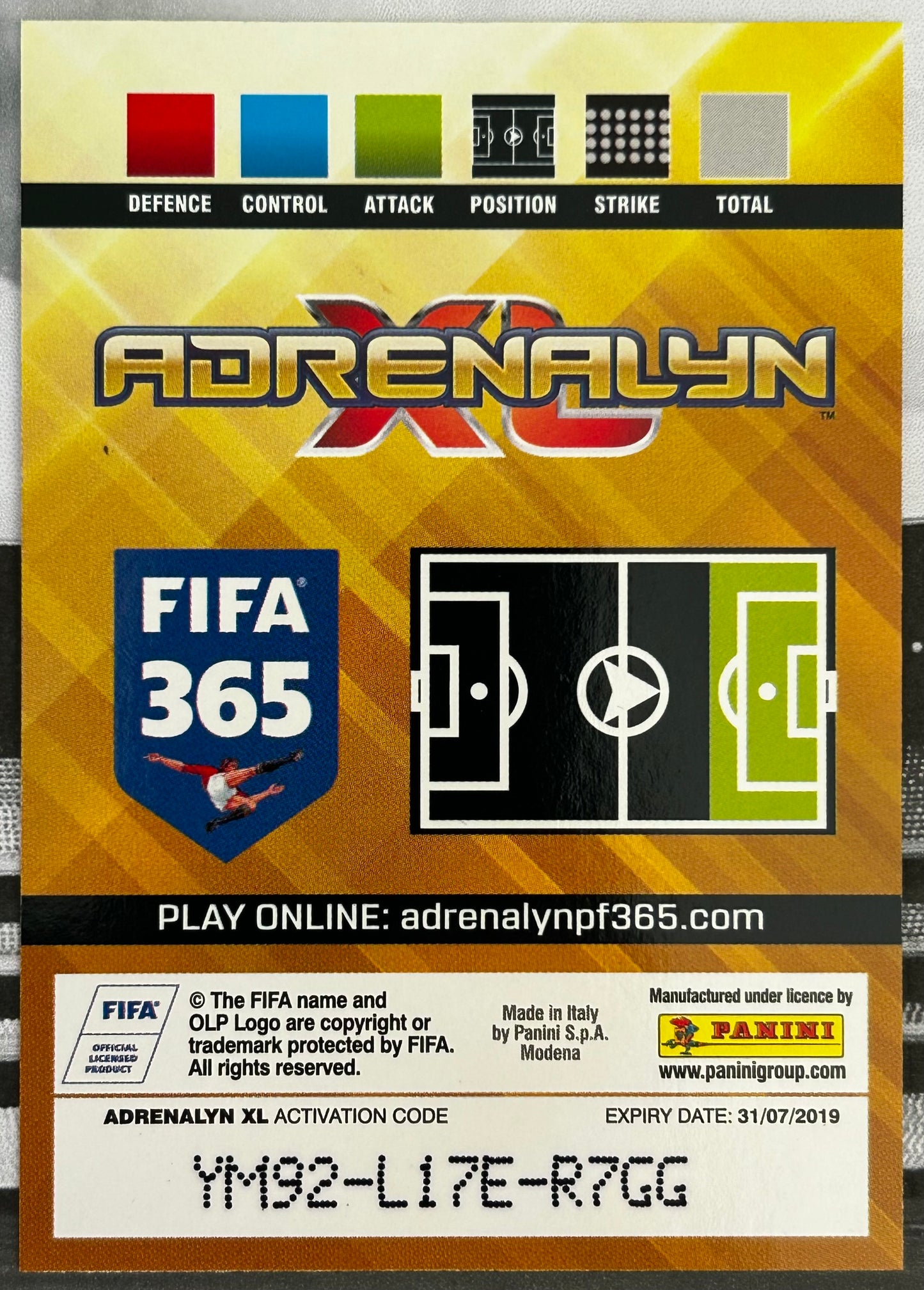 2018-19 Panini Adrenalyn XL FIFA 365 - LIONEL MESSI (FC BARCELONA) Team Mate #63