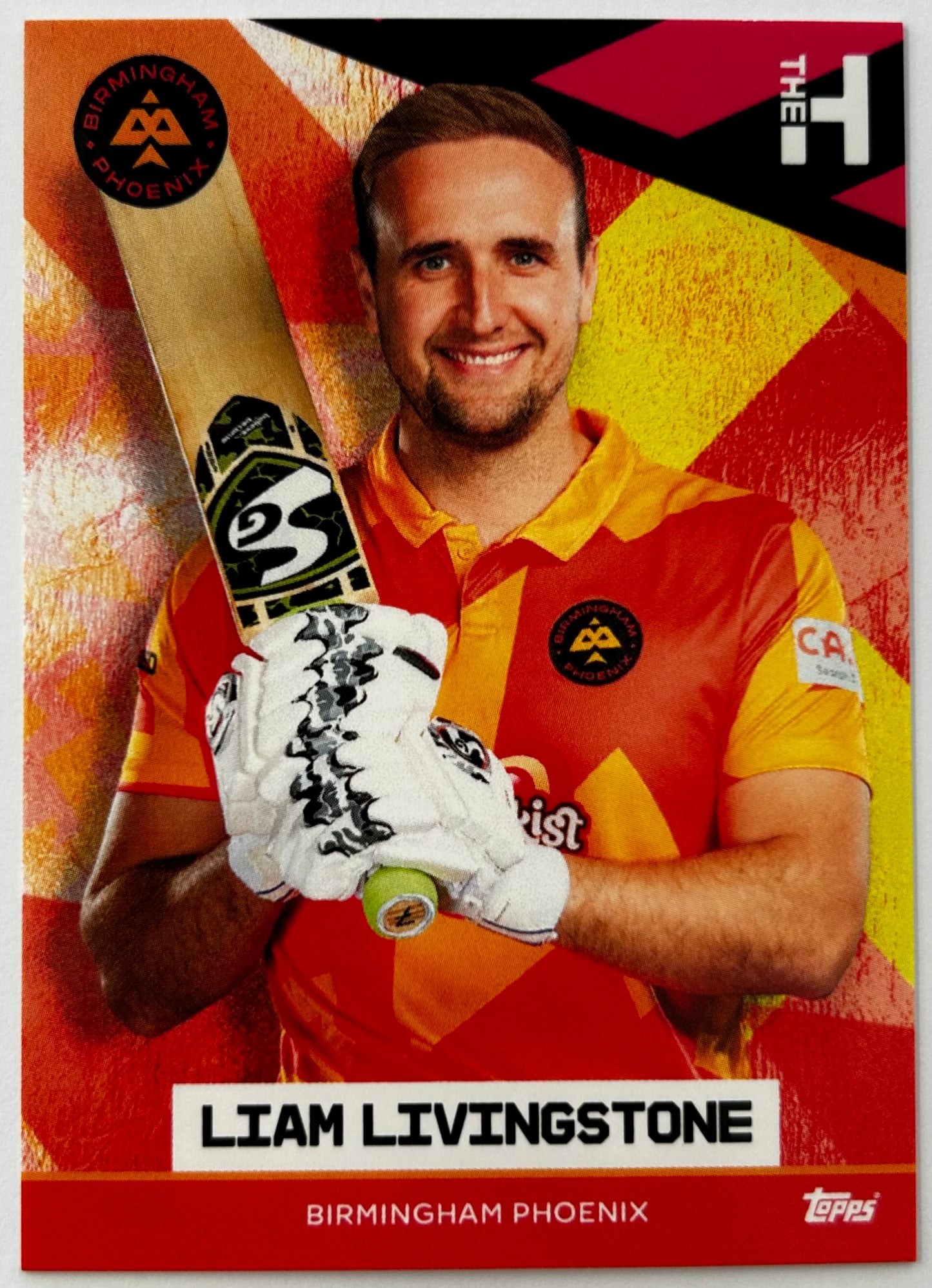 Topps The Hundred 2022 Trading Card Collection - LIAM LIVINGSTONE (Birmingham Phoenix)