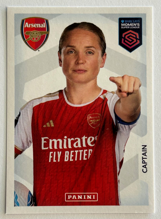 Panini Barclays Women's Super League 2024 - LITTLE (ARSENAL) Captain Sticker #2