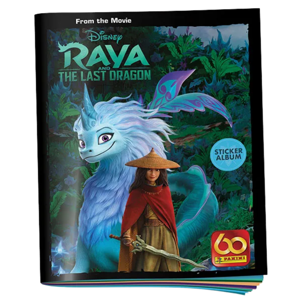 2021 Panini Disney Raya & The Last Dragon Sticker Collection - STICKER ALBUM