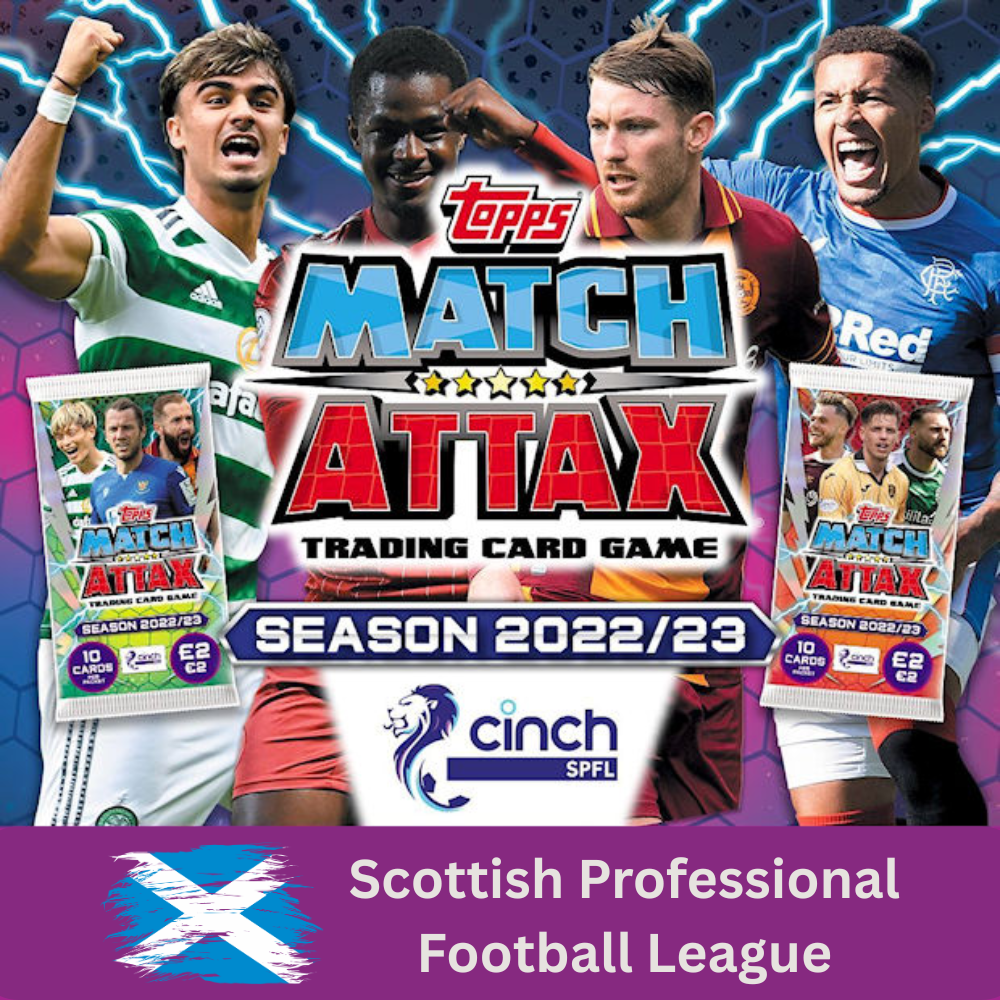 2022-23 Topps Match Attax SPFL - Multpack #1 (including 27 Cards with Jota SPFL King Exclusive)