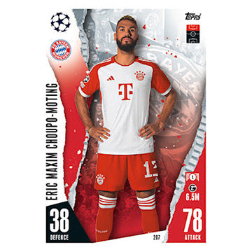 Topps 2023-24 Match Attax UEFA Single BAYERN MUNICH Cards (#190 - #207)