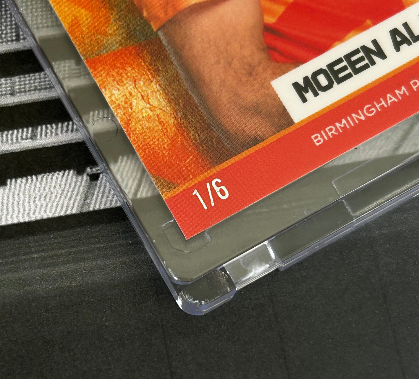 Topps The Hundred 2022 Trading Card Collection - MOEEN ALI (Birmingham Phoenix) Orange Parallel *#1 of just 6 printed*