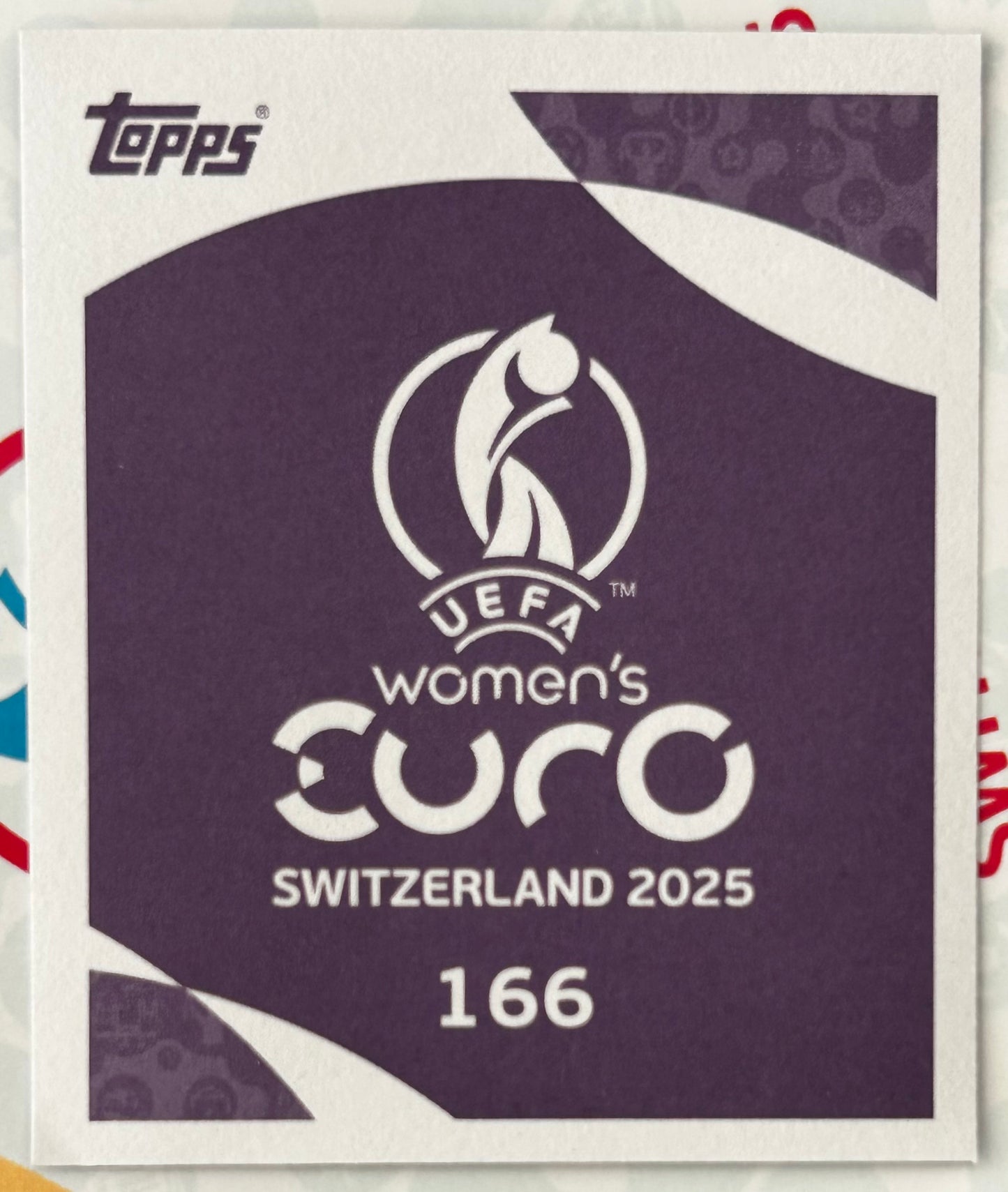 Topps UEFA Women's EURO 2025 Sticker Collection - ZECIRA MUSOVIC (SWEDEN) Shining Stars Holo Foil #166
