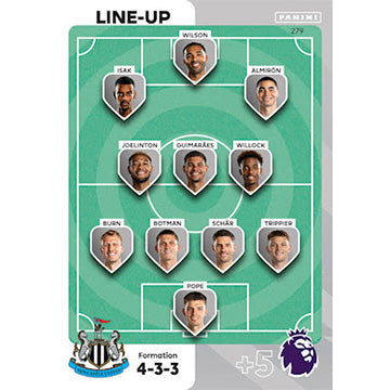 Panini Adrenalyn XL Premier League 2024 - Single NEWCASTLE UNITED Cards (#262 - #279)