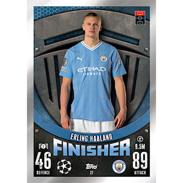 Topps 2023-24 Match Attax UEFA Single MANCHESTER CITY Cards (#10 - #27)