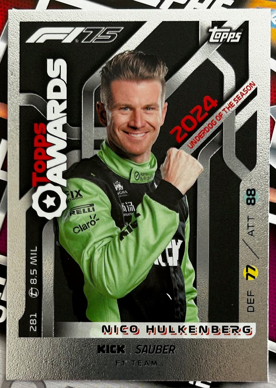 Topps F1 Turbo Attax 2025 - Single CHAMPIONS, TOPPS AWARDS & CONSTRUCTOR KINGS Cards (#277 - #293)