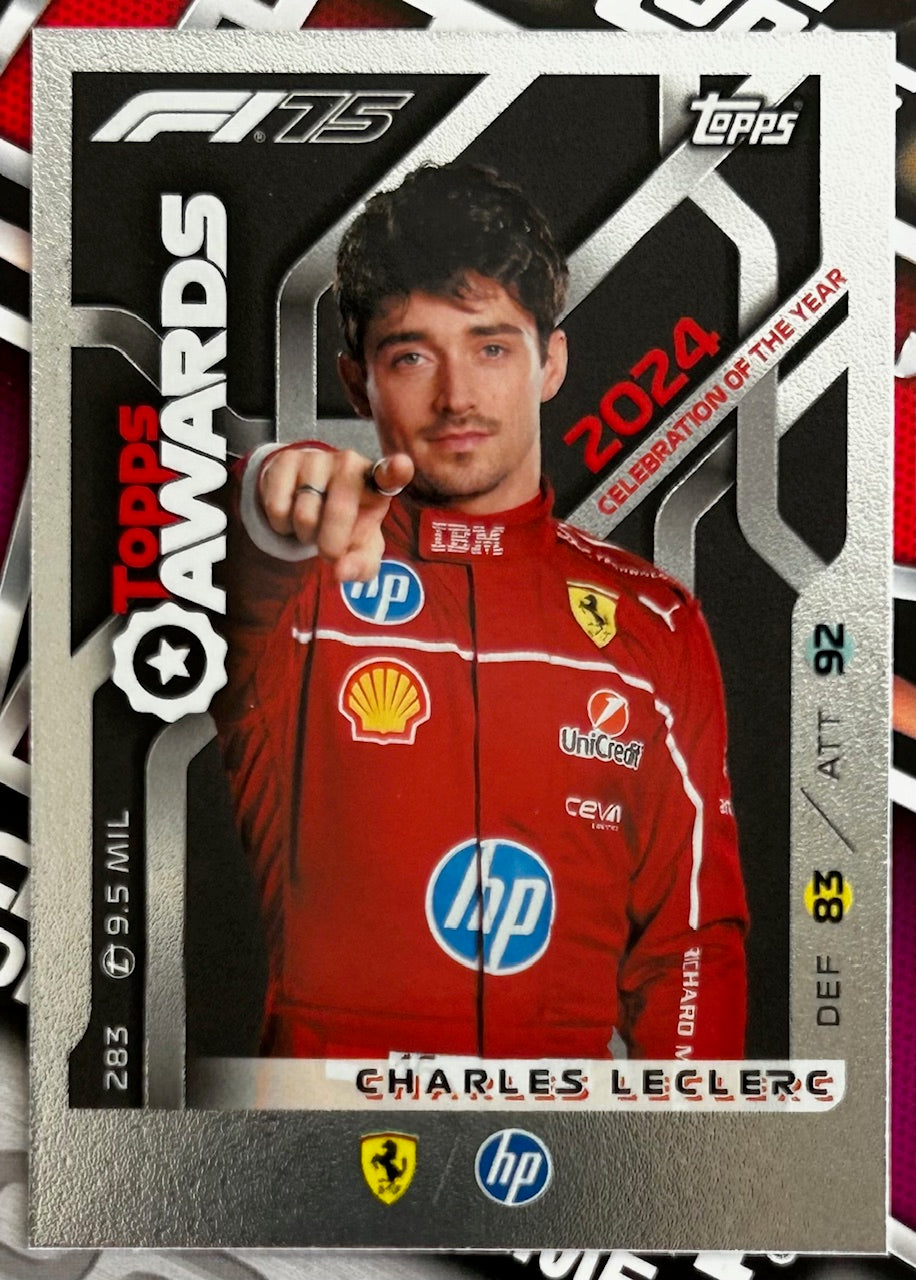 Topps F1 Turbo Attax 2025 - Single CHAMPIONS, TOPPS AWARDS & CONSTRUCTOR KINGS Cards (#277 - #293)