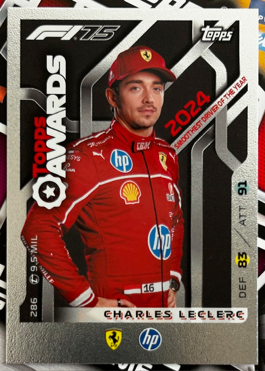 Topps F1 Turbo Attax 2025 - Single CHAMPIONS, TOPPS AWARDS & CONSTRUCTOR KINGS Cards (#277 - #293)