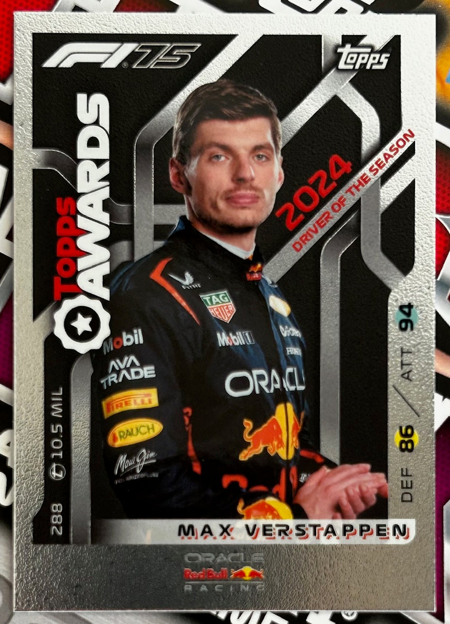 Topps F1 Turbo Attax 2025 - Single CHAMPIONS, TOPPS AWARDS & CONSTRUCTOR KINGS Cards (#277 - #293)