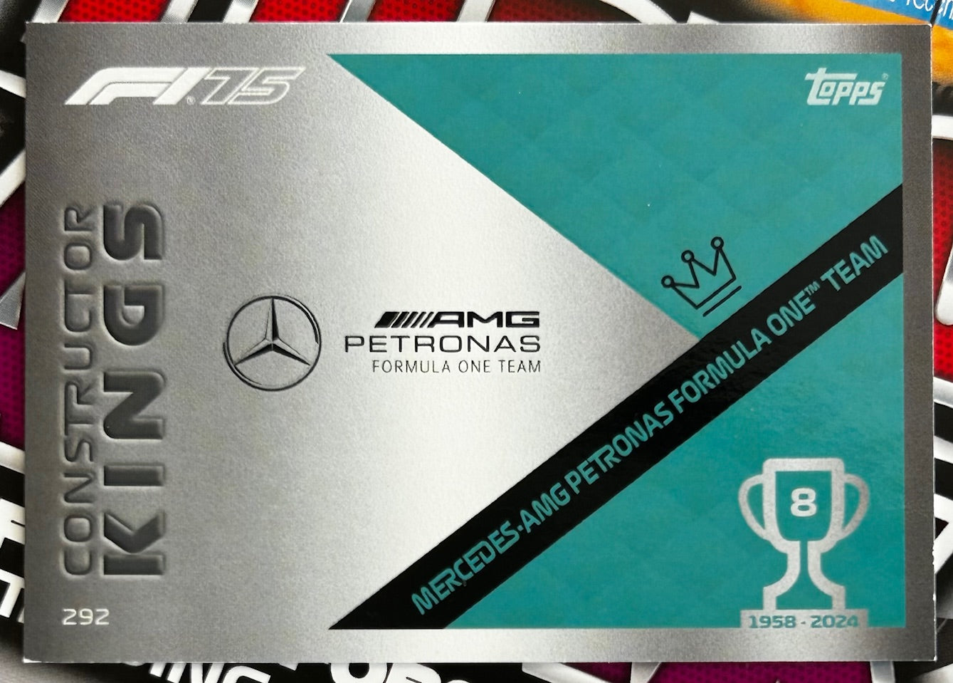 Topps F1 Turbo Attax 2025 - Single CHAMPIONS, TOPPS AWARDS & CONSTRUCTOR KINGS Cards (#277 - #293)