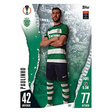 Topps 2023-24 Match Attax UEFA Single SPORTING CP Cards (#289 - #297)
