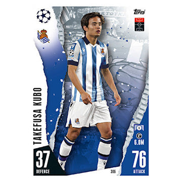 Topps 2023-24 Match Attax UEFA Single REAL SOCIEDAD Cards (#298 - #306)