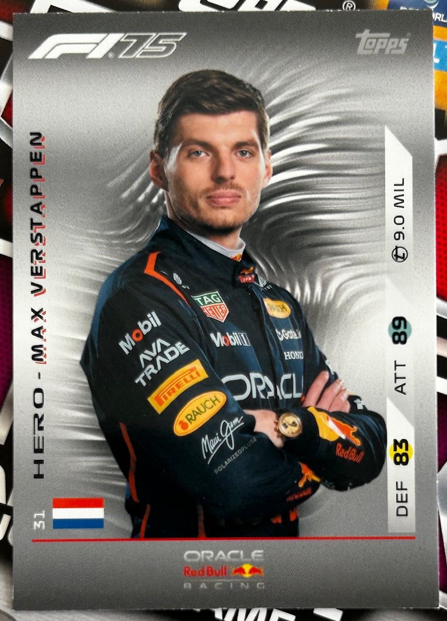 Topps F1 Turbo Attax 2025 - Single ORACLE RED BULL RACING Cards (#28 - #36)