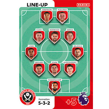 Panini Adrenalyn XL Premier League 2024 - Single SHEFFIELD UNITED Cards (#298 - #315)