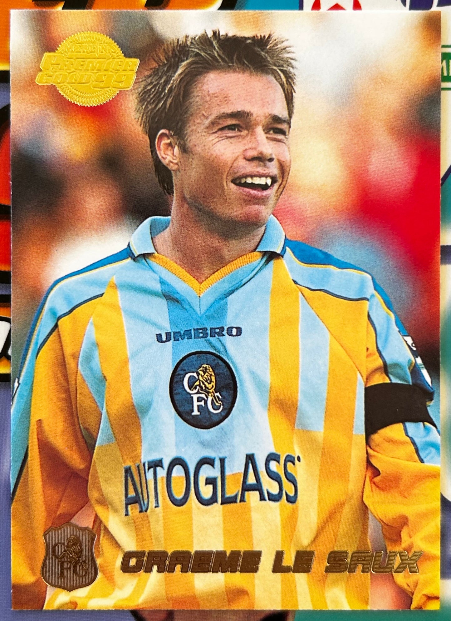 Merlin's Premier Gold 99 Trading Cards - GRAEME LE SAUX (CHELSEA) #33