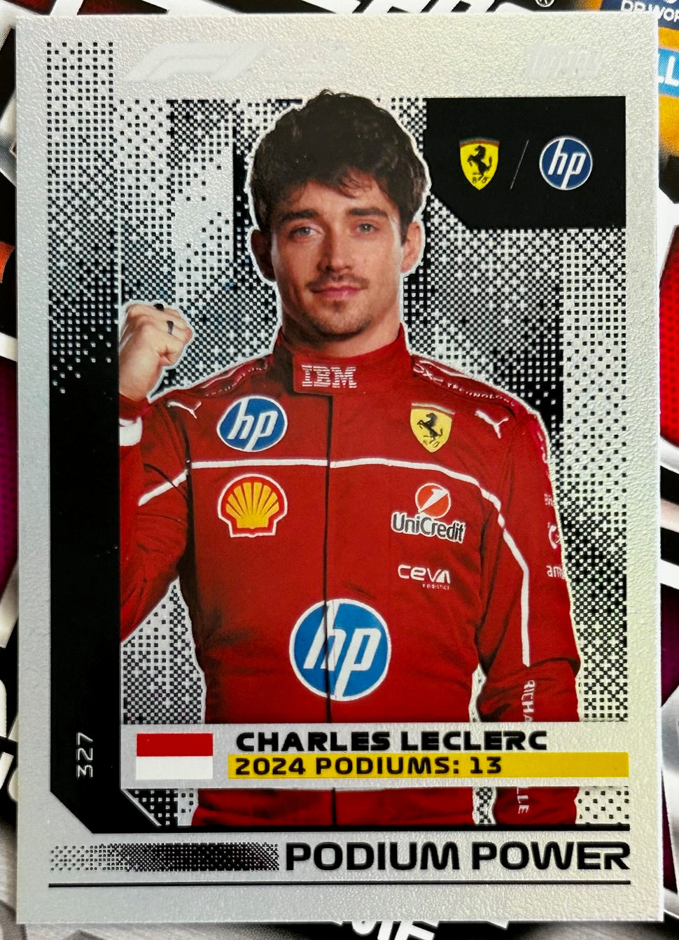 Topps F1 Turbo Attax 2025 - Single PODIUM POWER Cards (#325 - #333)