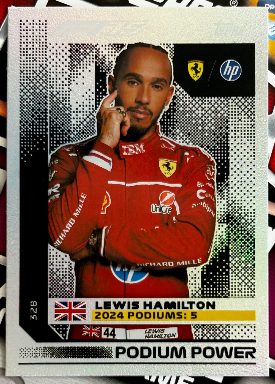Topps F1 Turbo Attax 2025 - Single PODIUM POWER Cards (#325 - #333)
