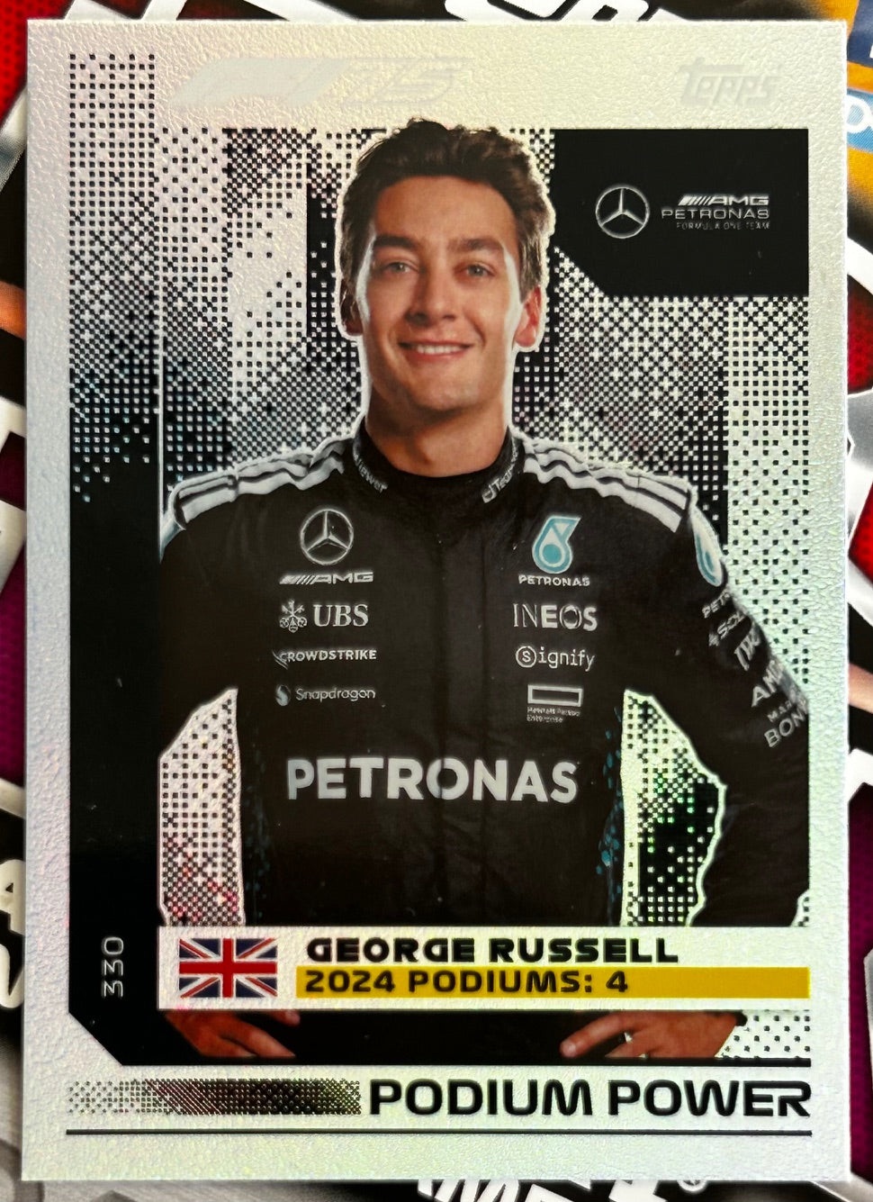 Topps F1 Turbo Attax 2025 - Single PODIUM POWER Cards (#325 - #333)