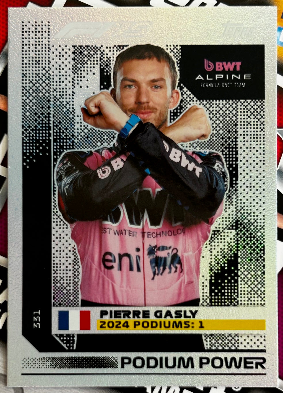 Topps F1 Turbo Attax 2025 - Single PODIUM POWER Cards (#325 - #333)