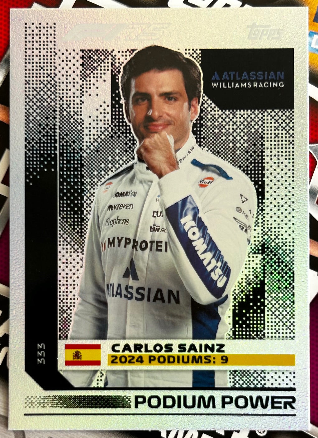 Topps F1 Turbo Attax 2025 - Single PODIUM POWER Cards (#325 - #333)