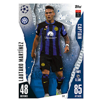 Topps 2023-24 Match Attax UEFA Single INTER MILAN Cards (#334 - #342)