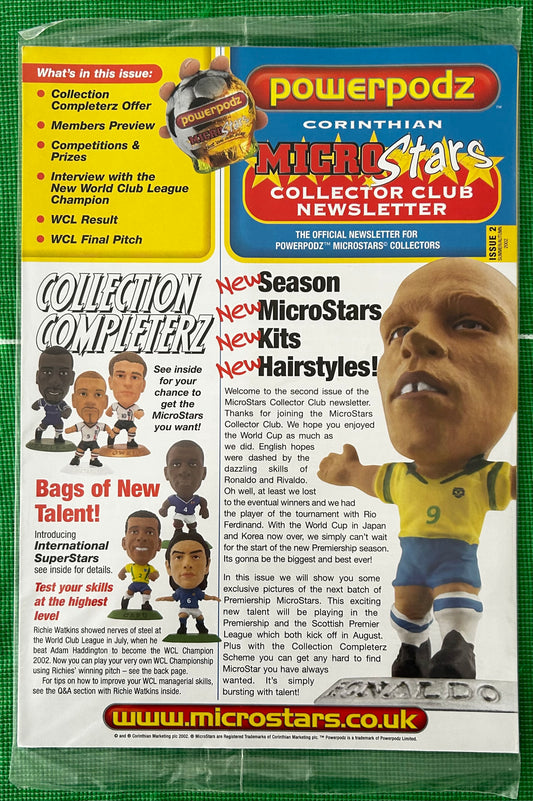 Corinthian MicroStars Collector Club Newsletter - Issue 2 Summer / Autumn 2002 (Factory Sealed)