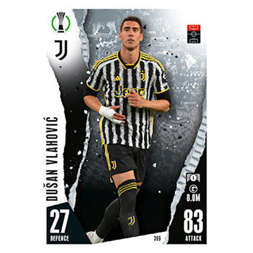Topps 2023-24 Match Attax UEFA Single JUVENTUS Cards (#361 - #369)