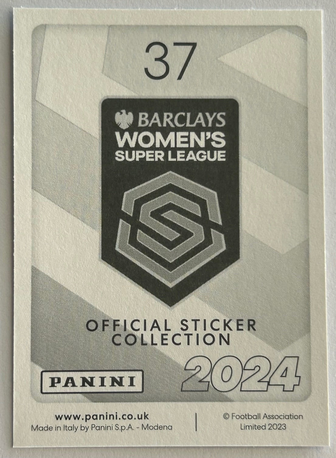 Panini Barclays Women's Super League 2024 - Single SQUAD SNAPSHOT (LEICESTER CITY & LIVERPOOL) Stickers (#32 - #37)